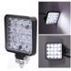 Фонарь заднего хода квадратный LED 48W 16 диодов 12-24V 2321819647 фото 2