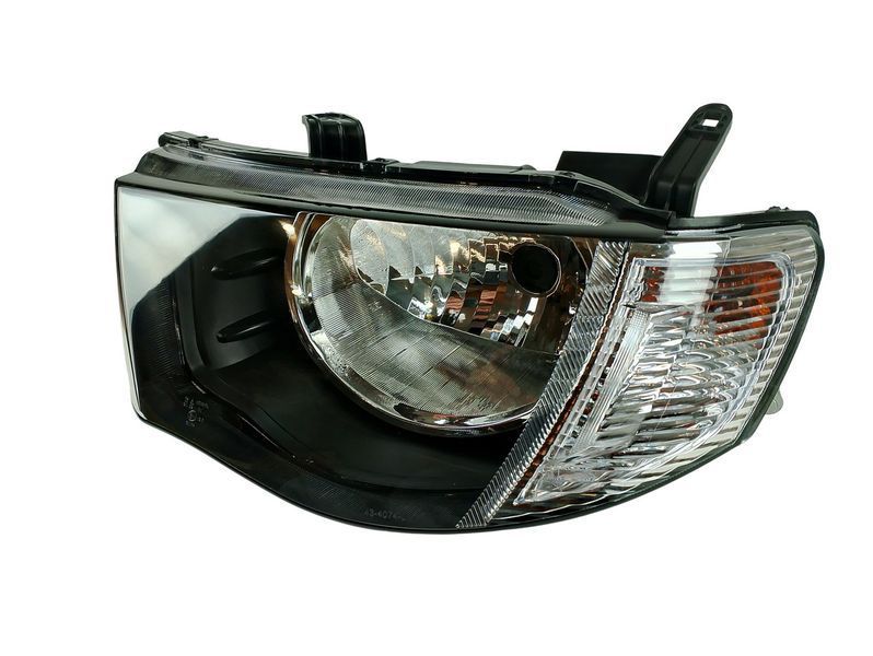 Фара передня ліва для Mitsubishi L200 2005-2012 чорний корпус 2855876051 фото