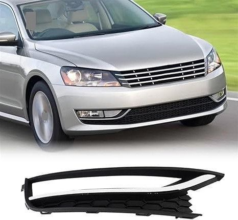 Решітка (під противотуманку) в бампер для Volkswagen Passat B7 для американської версії авто 2010-2015 права 2435002053 фото