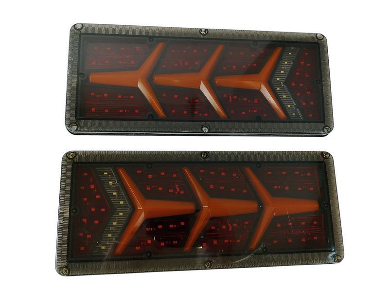 Комплект 2шт. Ліхтарі LED для вантажного авто 12-24V 33 см FJ2455 2599097202 фото