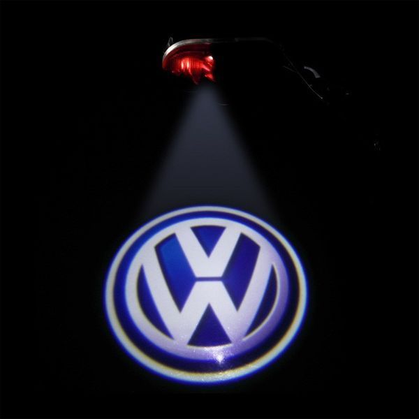 LED подсветка дверей с логотипом для Volkswagen Golf 4 Bora Caddy Touran 2шт. 2171809857 фото