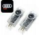 LED подсветка дверей с логотипом для Audi A3 A4 A6 2шт. 2171915482 фото 1
