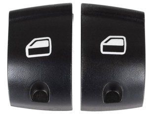Накладки кнопок склопідіймача для Audi A4 B7, A6 C6 2020518072 фото