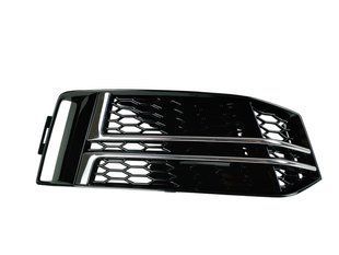 Решітка в передній бампер права для Audi A4 B9 S-Line 2016-2018 8W0807681F, глянцева з хромом 2995468564 фото