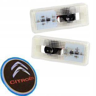 Led підсвітка дверей із логотипом для Citroen C3 C4 C5 C8 Picasso 2шт. 2174313262 фото