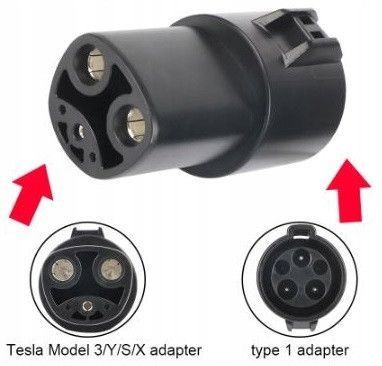 Адаптер перехідник Type 1 - для Tesla J1772 2443843943 фото