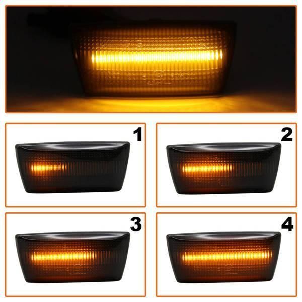 Повороти на крило динамічні для Opel Astra H, Zafira B, Insignia, Corsa 2436544943 фото
