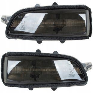Повороти в дзеркало Led полоски (динамичні) для Volvo V50 V40 V70 S60 S80 C30 C70 1824245160 фото