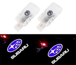 Led підсвітка дверей із логотипом для Subaru Forester Outback Impreza 2шт. 2561924679 фото