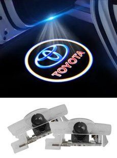Led підсвітка дверей із логотипом для Toyota Prius Camry Corolla 2шт. 2561935153 фото