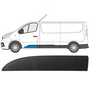 Молдинг передних левых дверей для Opel Vivaro для Renault Trafic 2014-2020 2097949883 фото