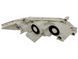 Фара передня ліва для Toyota Camry 40 2006-2010 жовта вставка 2987142536 фото 4