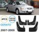 Бризговики для Kia Cerato 2007-2009 2496408392 фото 1