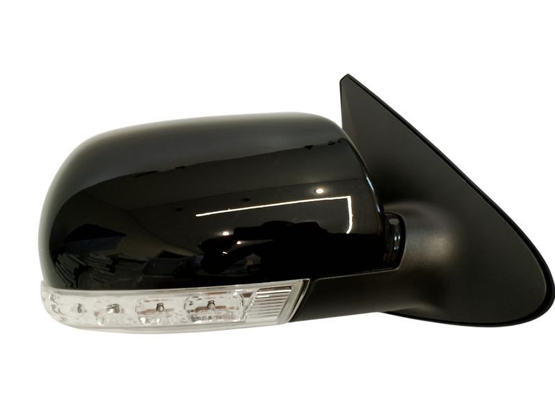 Дзеркало праве в зборі для Hyundai Santa Fe 2009-2012, чорний колір, електричне, 8 PIN 3131616615 фото