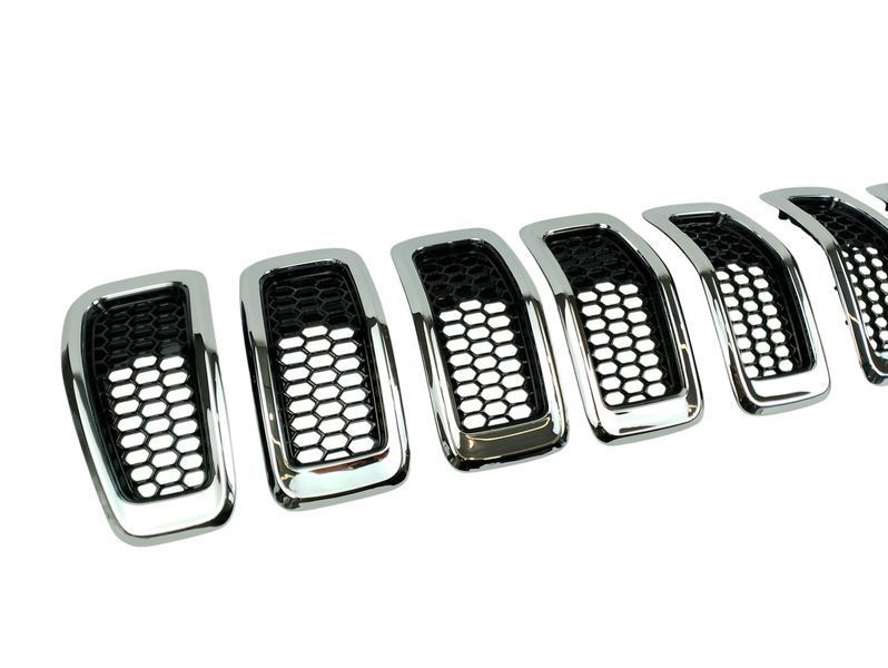 Кольца радиаторной решетки графит Jeep Cherokee KL (2014-2018) 2917825569 фото