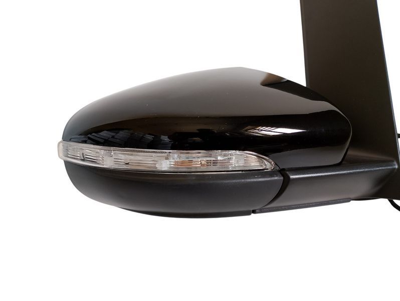Дзеркало в зборі праве для Volkswagen Touran 2010&ndash;2015 електричне 6 Pin, чорний колір 3109038652 фото