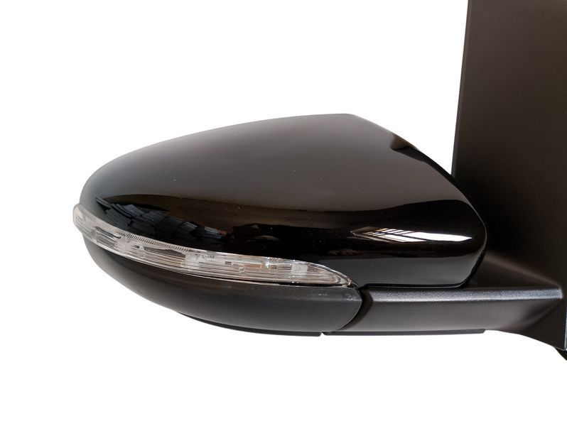 Дзеркало в зборі праве для Volkswagen Touran 2010&ndash;2015 електричне 6 Pin, чорний колір 3109038652 фото