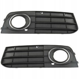 Решетки противотуманных фар Комплект левая+правая для Audi A4 B8 2008-2012 1647346273 фото