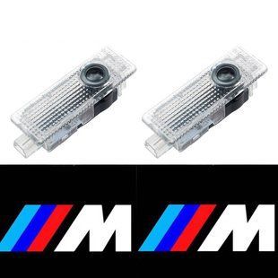 Led підсвітка дверей із логотипом М-пакет для BMW E60 E70 E90 E92 F10 F15 F20 F30 F32 F36 F25 2шт. 2564919169 фото