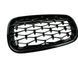 Решітка радіатора (ніздрі) тюнінг для BMW X5 E70 2006-2013 чорна 2602614875 фото 2