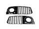 Комплект передніх решіток для Audi A4 B8 2009-2012 8K0807681 8K0807682, чорний глянець, стиль RS 2995728590 фото 1