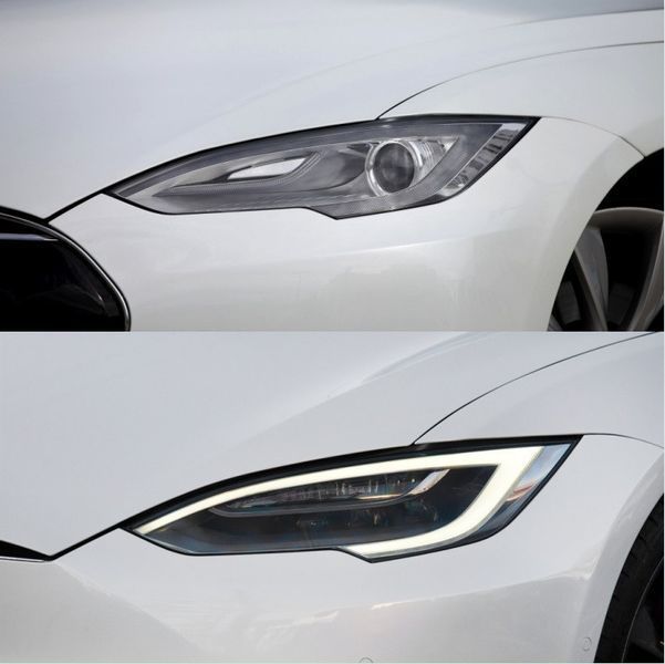 Скло фари для Tesla Model S 2012-2024 ліве 2567945865 фото