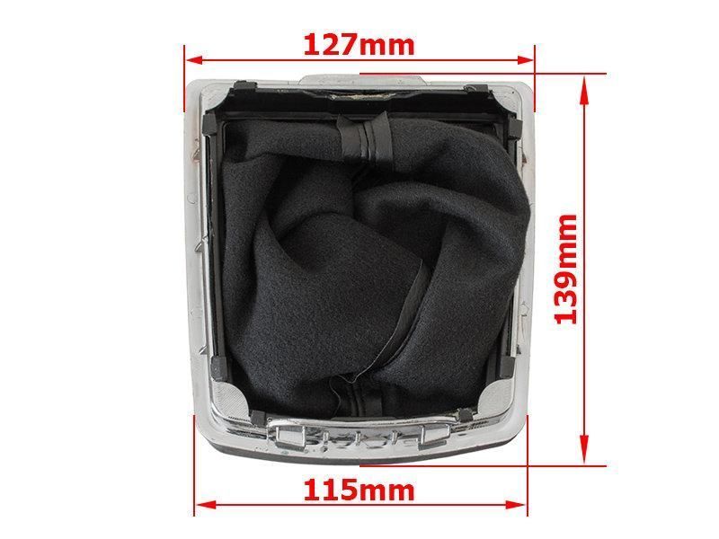 Чехол ручки кпп для Ford Focus Mk2 2004-2011 малая рамка 1754656394 фото