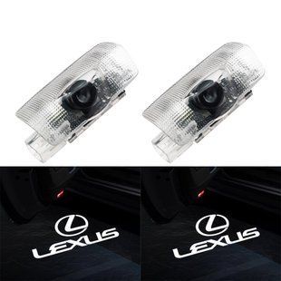Led підсвітка дверей із логотипом для Lexus ES LX IS LS 2шт. 2565205942 фото