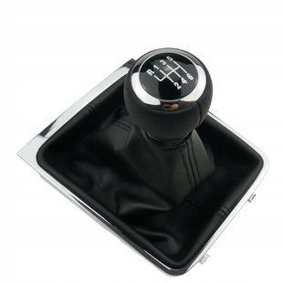 Ручка КПП перемикання передач для Volkswagen Passat B6 2005-2010, B7 2010-2014, CC 2008-2012 6-ступка 1670890790 фото