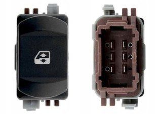 Кнопка стеклоподъемника левый для Renault Megane 2 2002-2008 2047825092 фото