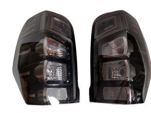 Комплект задніх ліхтарів для Mitsubishi L200 2018-2023 LED стрічка, димчасті 3003826492 фото
