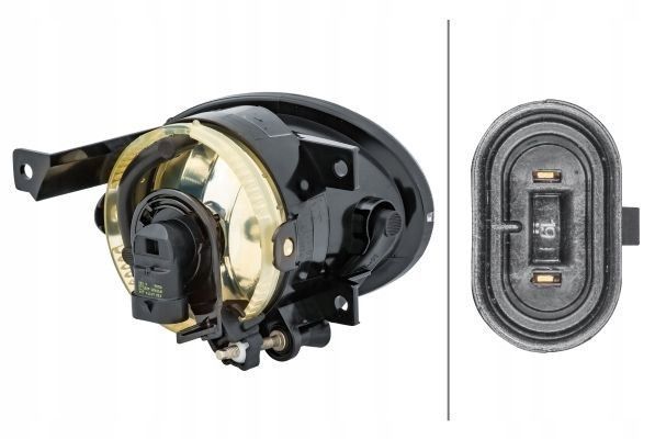 Противотуманка ліва для Volkswagen Golf 6 2008-2012 Caddy 2010-2015 Jetta 1647345902 фото