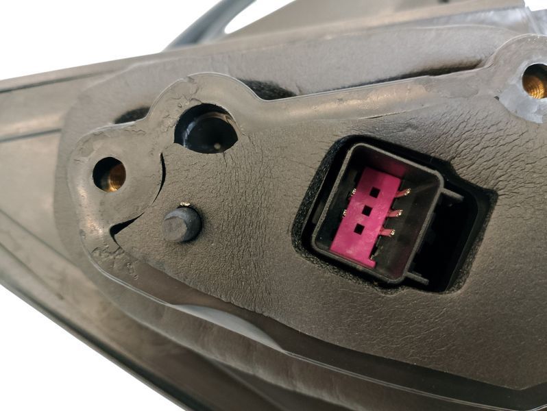 Правое зеркало в сборе для Chevrolet Cruze 2009&ndash;2014 электрическое 5 Pin, под покраску 3084939979 фото