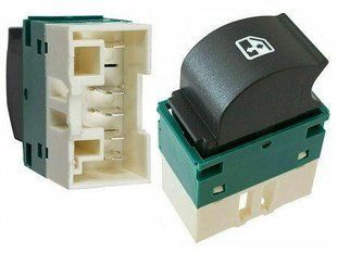 Кнопка левого стеклоподъемника для Fiat Doblo I 2001-2009 1766011192 фото