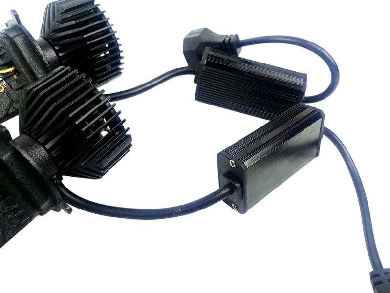 Світлодіодні Led Лампи Y6 H4 Y6D Bi-Led 16000Lm - 5500K лінзи H4 ксенон 70Ватт 2559444687 фото