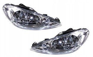 Комплект передніх фар для Peugeot 206 1998-2009 1812346379 фото