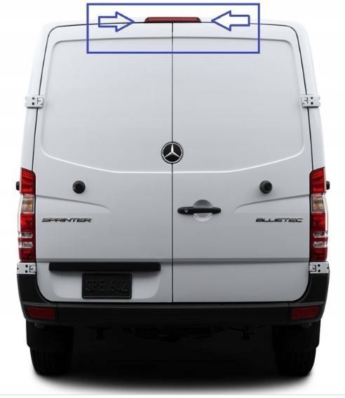 Дополнительный стоп сигнал верхний для Mercedes Sprinter W906 для Volkswagen Crafter 2006- 2431801236 фото