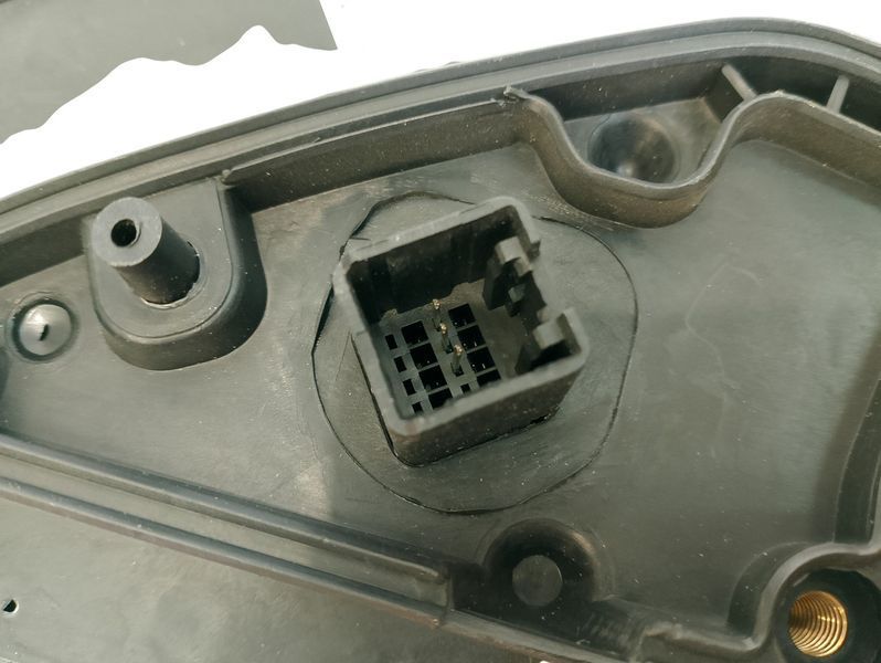 Дзеркало ліве в зборі для Kia Rio 2006-2011 срібний колір, електричне 3 pin 3125549930 фото
