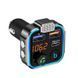 FM-трансмиттер BT23 Bluetooth 5.0 / MegaBass / QC 3.0 / RGB Black FM модулятор 2560616897 фото 1