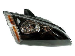 Фара передня права для Ford Focus 2005-2008 чорний корпус 2979535391 фото