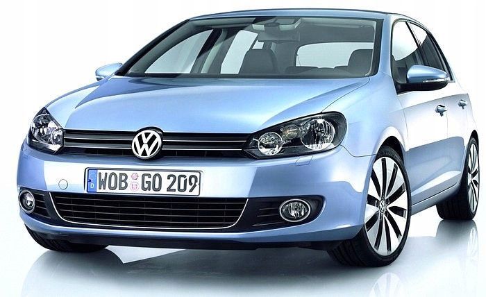 Решетка в передний бампер правая с отверстием под птф для Volkswagen Golf 6 2008-2013 1647346248 фото