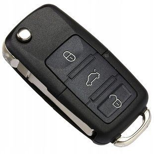 Корпус ключа для Seat для Skoda для Volkswagen на 3 кнопки 2294888756 фото