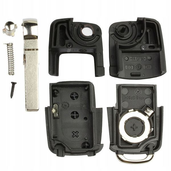 Корпус ключа для Seat для Skoda для Volkswagen на 3 кнопки 2294888756 фото