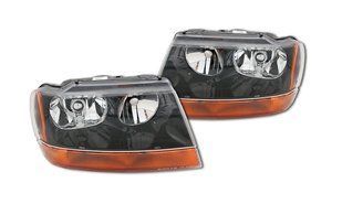 Передні фари для Jeep Grand Cherokee WJ 1999-2001 1781929349 фото