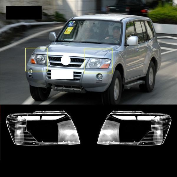 Скло фари для Mitsubishi Pajero V73 1999-2006 ліве 2568770380 фото