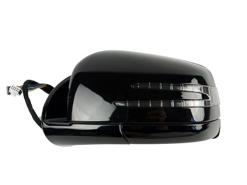 Дзеркало ліве для Mercedes ML GL W164 X164, чорний колір, 10+6 pin (16 контактов) 2929812687 фото