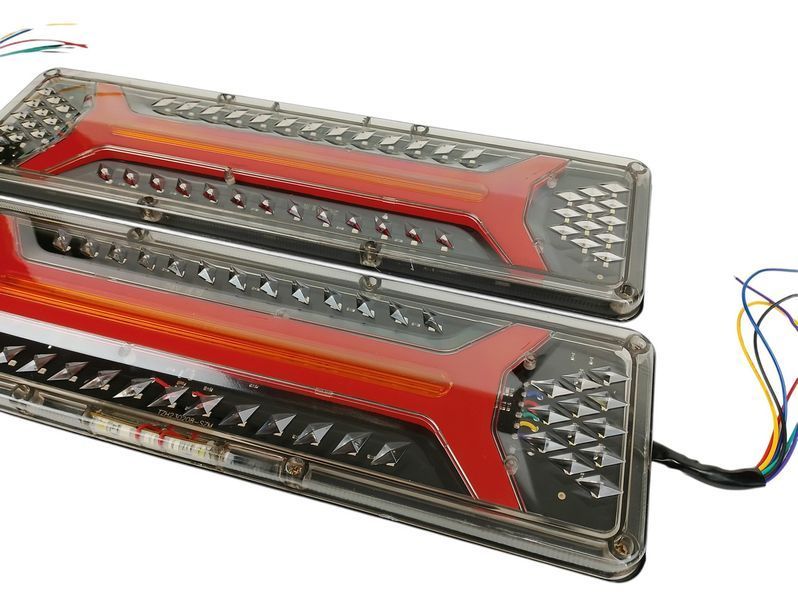 Комплект 2шт. Ліхтарі LED для вантажного авто 24V 46см HD2446 2566168897 фото