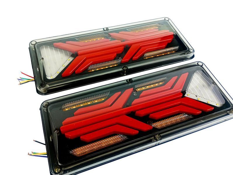 Комплект 2шт. Фонари LED для грузового авто 24V 33 см 2561420562 фото