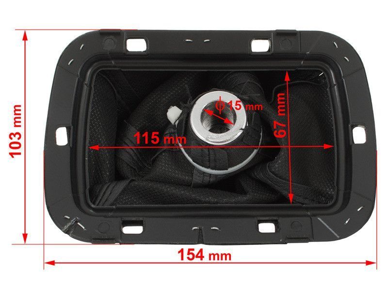 Чохол ручки КПП для Toyota Avensis T25 2003-2009 1754927476 фото