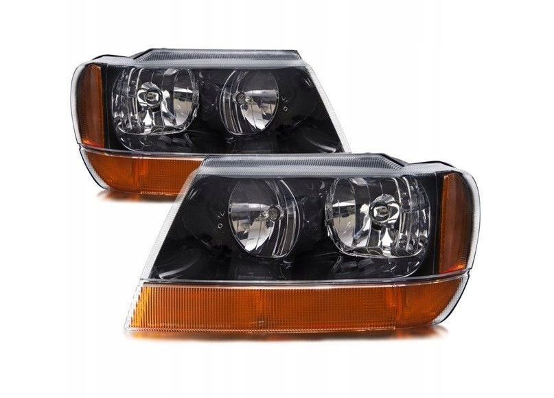 Передние фары для Jeep Grand Cherokee WJ 1999-2001 1781929349 фото